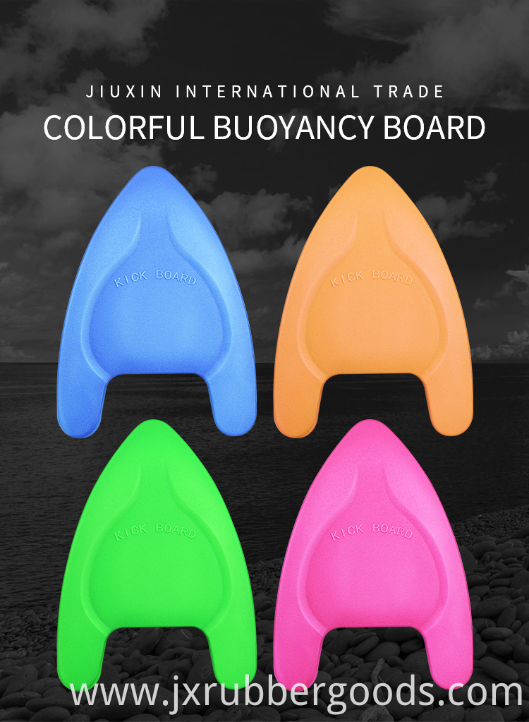 Hot pressed triangle swimming board